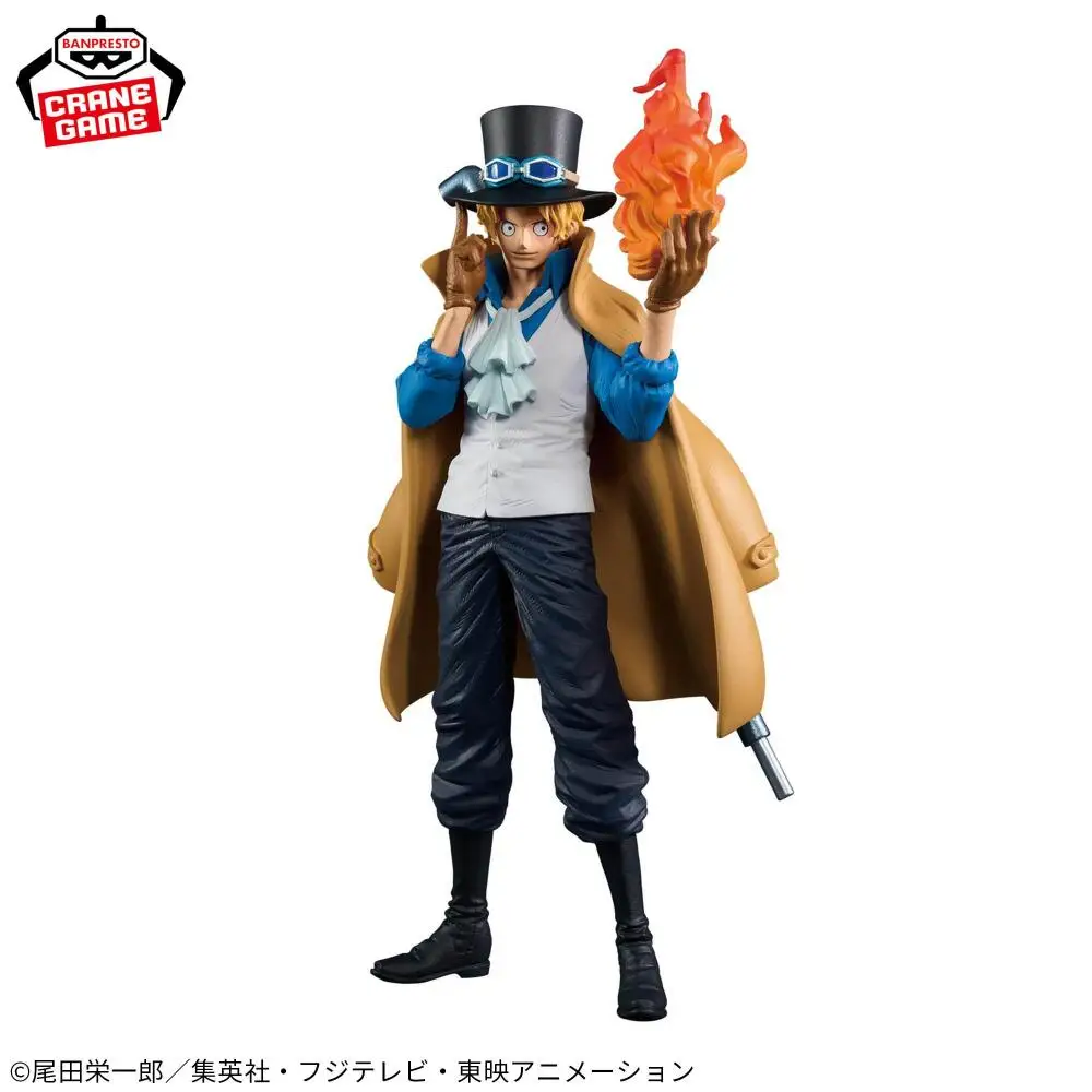 Официально лицензированная фигурка BANPRESTO KING OF ARTIST Sabo, аниме-модель, цельная фигурка, натуральная игрушка