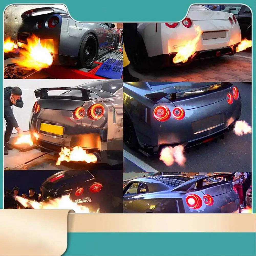 

Racing Power Builder Type Flame Kits Car Exhaust Flame Thrower Kit Car Ignition Rev Limiter Launch Control-N31R