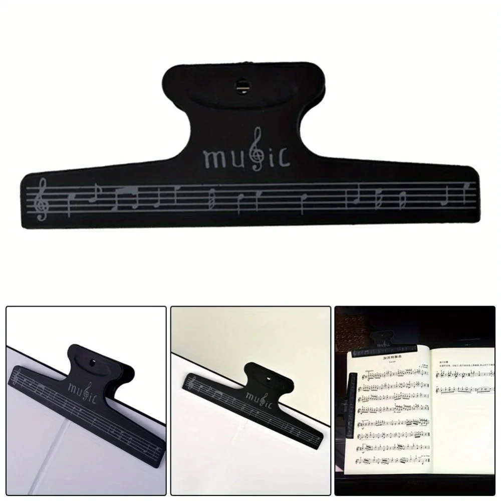 Sheet Music Clips Book Page Note Clip Music Score Fixed Clips Sheet Holder For Guitar Violin Piano Music Instruments Accessories