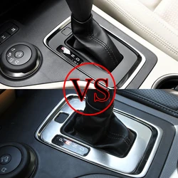 For Ford Everest Ranger LHD 2015 - 2021 Car Gear Sticker Gear Shift Panel Decoration Cover Stainless Steel Interior Accessories