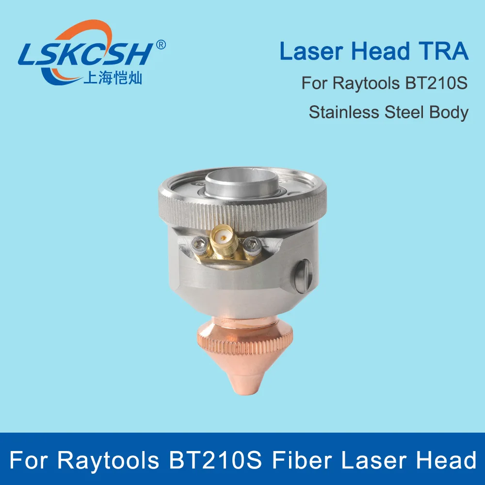 Imagem -02 - Lskcsh Fibra Laser Bico Conector Tra Corpo de para Raytools Bt210s Fibra Cabeça de Corte a Laser Alta Qualidade Aço Inoxidável