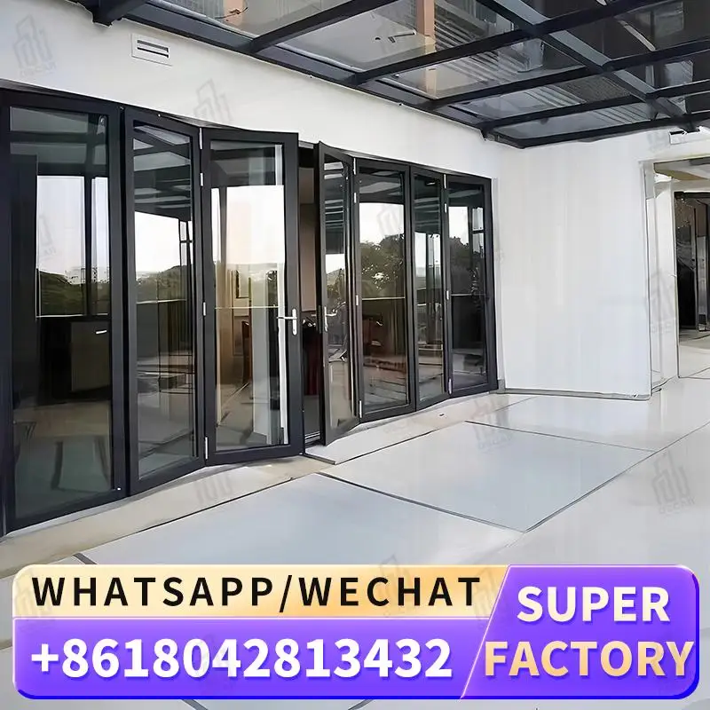 

Customizable High function Folding Windows Door for European Offices Factory made Windows Foldable door