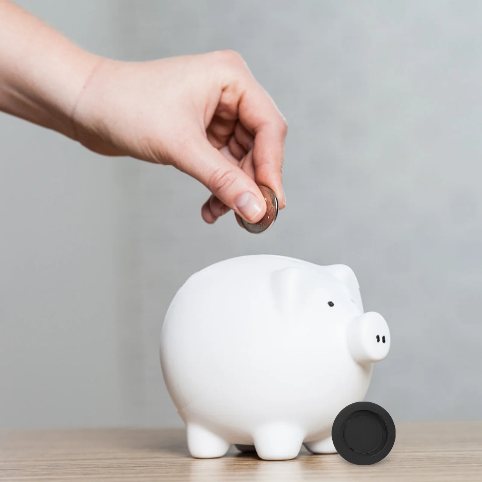 

24Pcs Piggy Bank Double Layer Hole Stoppers Soft Round Saving Box Replacement Coin Jar Plug Accessories Protect