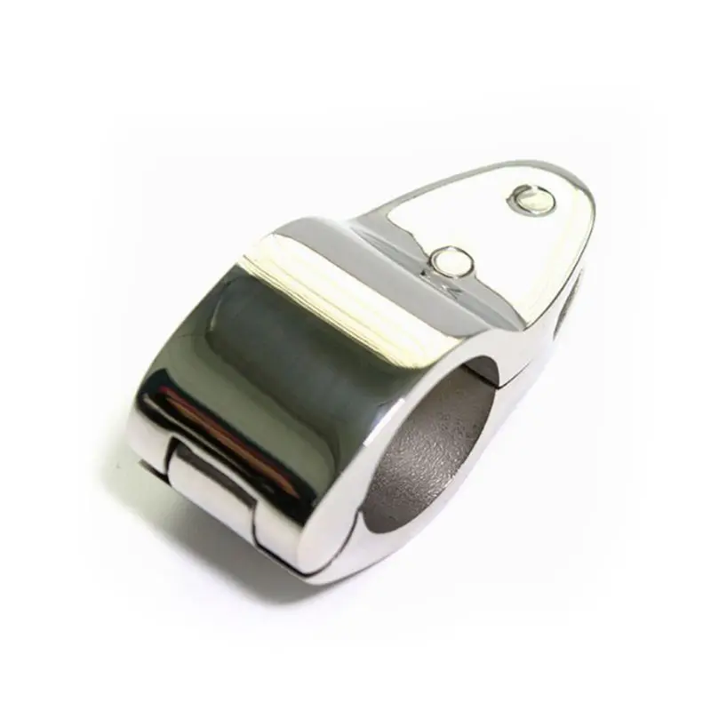 Bimini Top Jaw Slide Stainless Jaw Slide Hinged Mount 20/22/25/30/32mm Hinged Top Hardware Fitting for Marine Boat Yacht