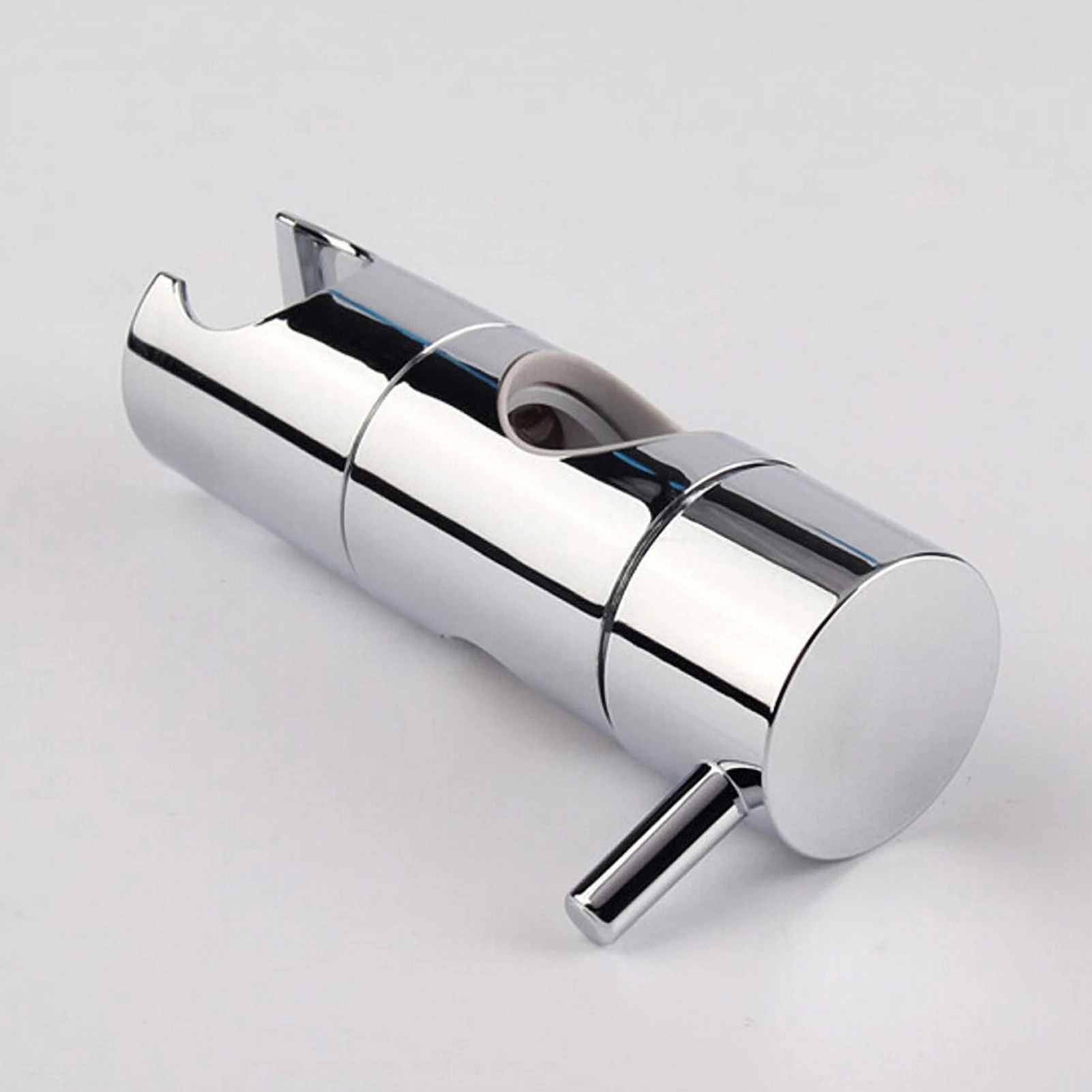 22mm Adjustable Shower Head Holder for Slide Bar Rail Head Bracket Handheld Shower Head Holder Bracket 360 Degree Rotation