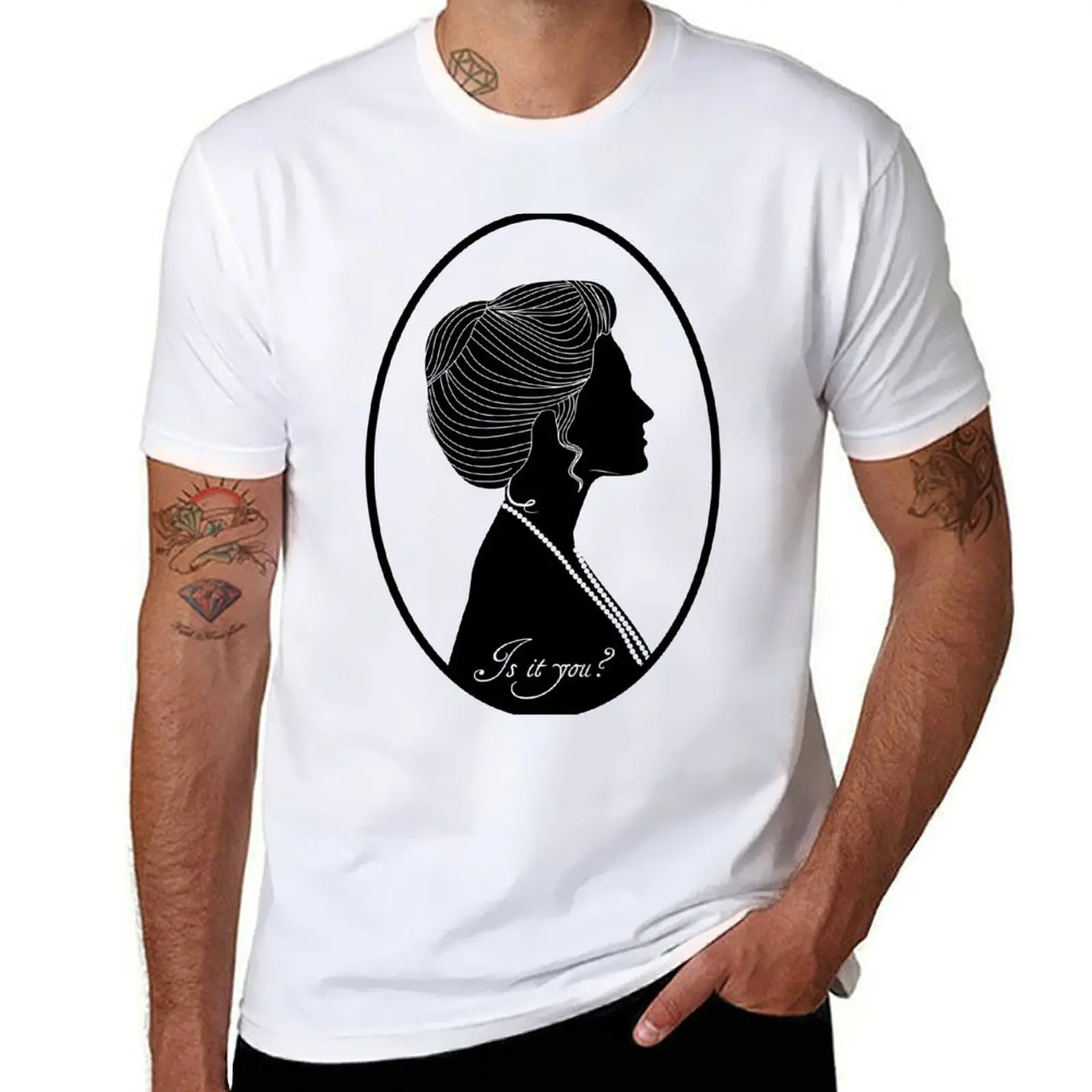 

Somewhere in Time Silhouette Elise McKenna T-Shirt t shirts for man graphic tees man t shirts high quality luxury brand T-Shirt