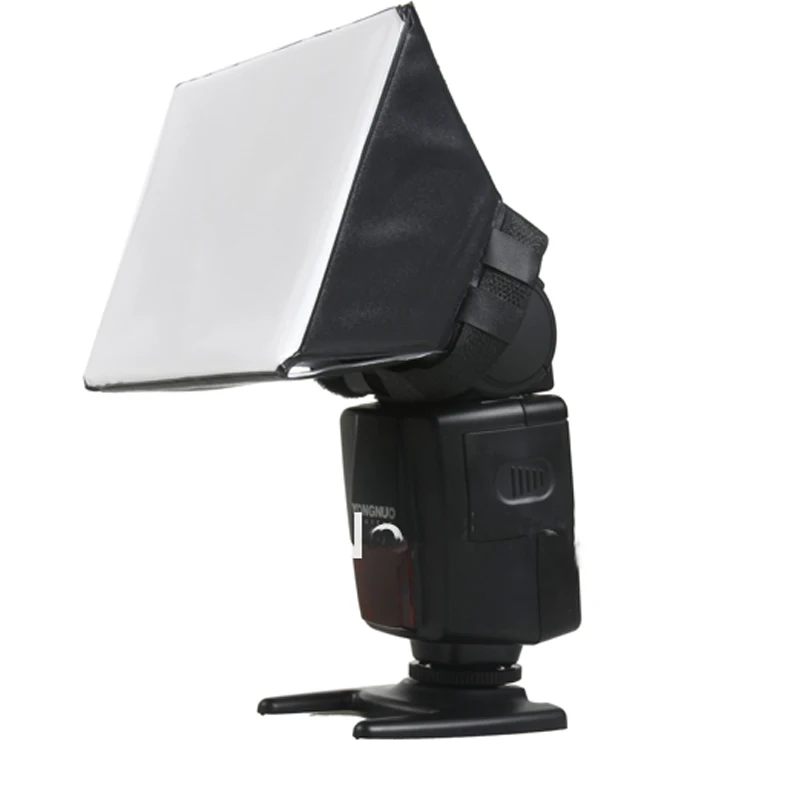 Universal square Soft Screen Flash Diffuser For SLR camera flash