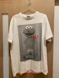 Elmo elmo xox koszulka w stylu vintage Sekaowa Fukase odzież 90s L No.mv1659