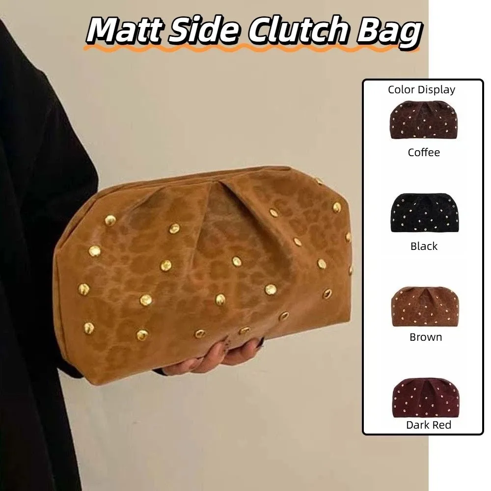 

Универсальный матовый боковой клатч с магнитной кнопкой, большой вместительный женский ручной кошелек из полиэстера, женский органайзер для телефона в стиле ретро