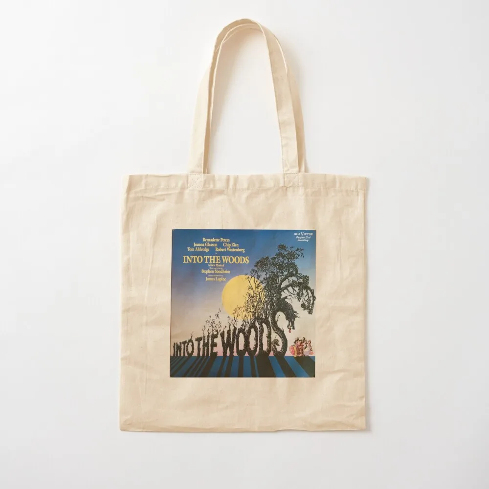 حقيبة حمل أصلية من Into the Woods حقيبة كبيرة للمتسوقين حقائب نسائية قابلة لإعادة الاستخدام حقيبة مخصصة