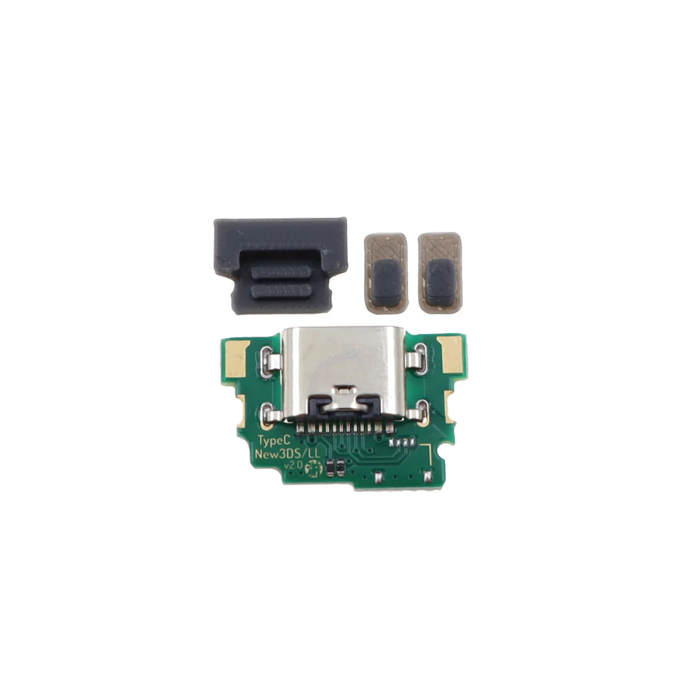 DIY USB‑C Charging Port Mod Set For New 3DS XL LL, Convert Original Charging Socket to Type‑C Repair Replacement Part
