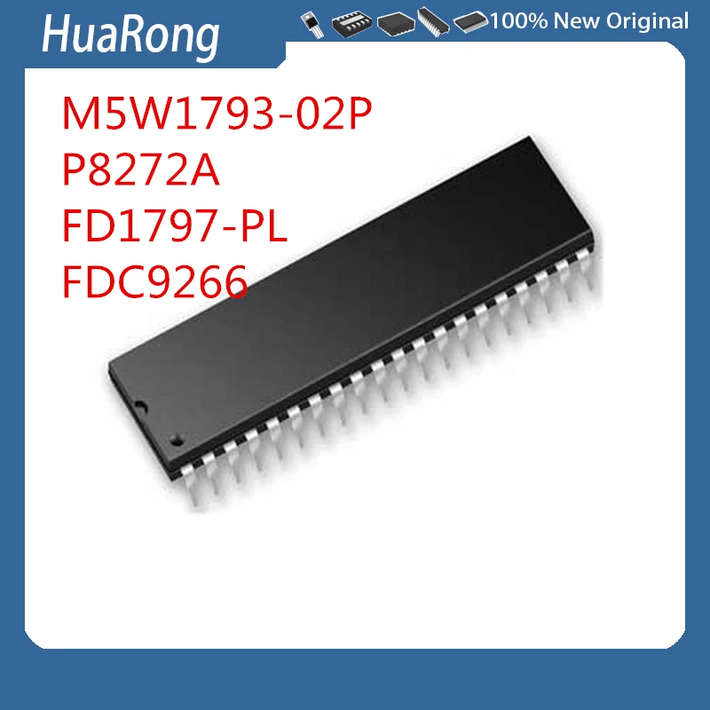 2Pcs/Lot  M5W1793-02P   P8272A  FD1797-PL  FDC9266  DIP40