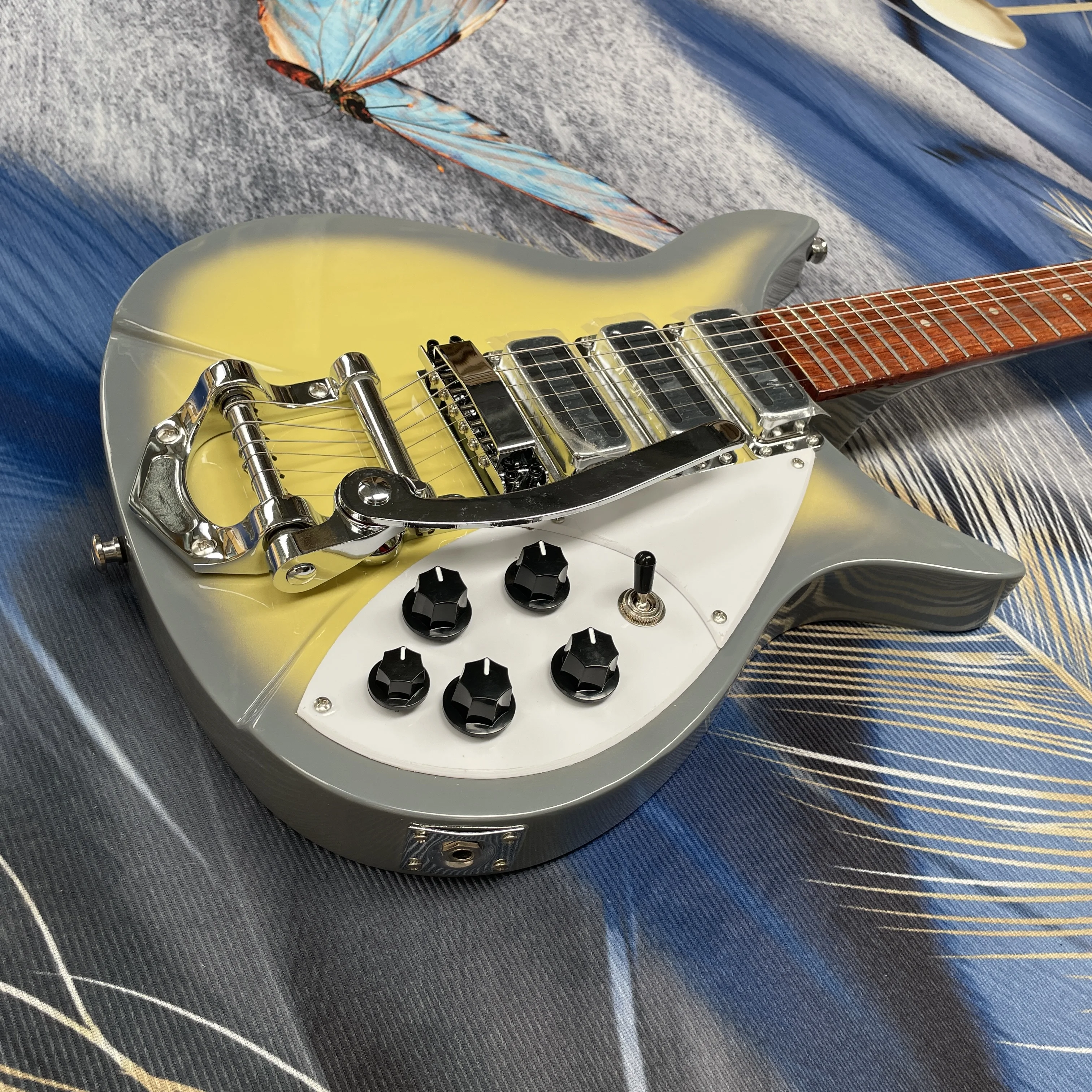 Six-string electric guitar,smooth feel rosewood fingerboard,high-output pickups guitars,electric  for rock performances guitarra view 4
