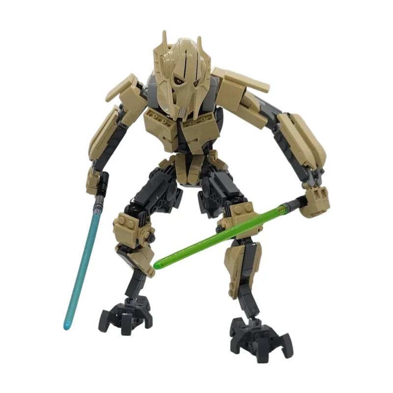 

Armored Combat Mecha MOC Building Blocks Futuristic Multi Limb Battle Machine Sci-fi Heavy Fighter Model Bricks for Collection