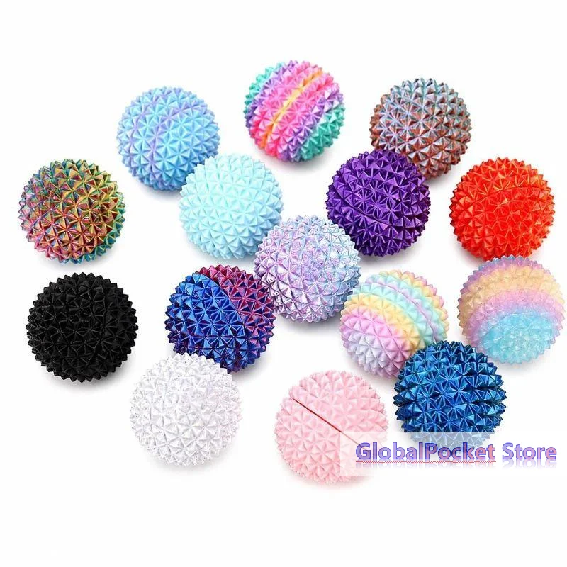 [TG823]1Pcs 3D Printed Multi Thorn Sphere Massage Balls Used For Stress Relief Tactile Tools Sharp Massage Tool