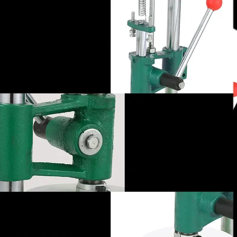 Pressa per impasto pizza afferrare a mano torta piatta biscotti carne clip rotonda manuale pressata a mano pneumatica commerciale