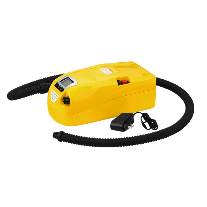 Small High Pressure Electric Air Pump Portable Inflatable Boat  Air Pump Professional For Outdoor Paddle Board 12V 240W