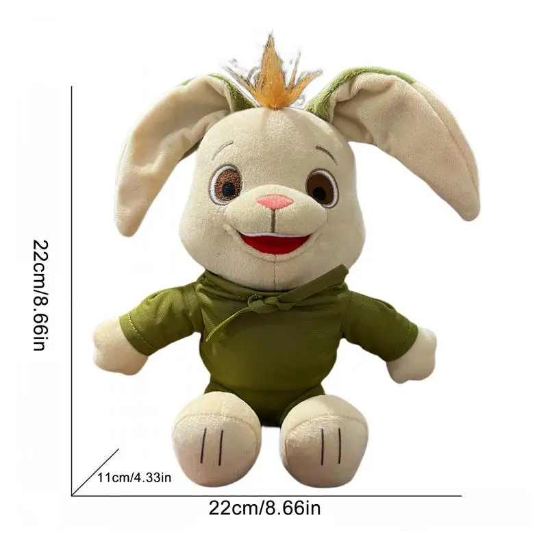 Rabbit Stuffed Animal Creative Easter Bunny Plush Toys Soft Hug Throw Pillow Sleeping Soothing Toys Home Decoration For Friends