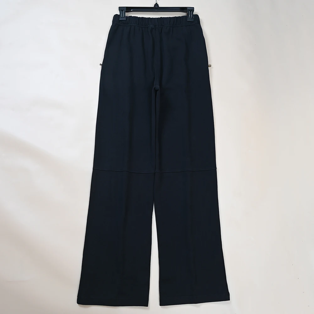 الخريف الشتاء المرأة عارضة عالية الخصر السراويل مرونة الخصر مربوط مخروط مستقيم الساق السراويل تنوعا مريحة Sweatpants #5