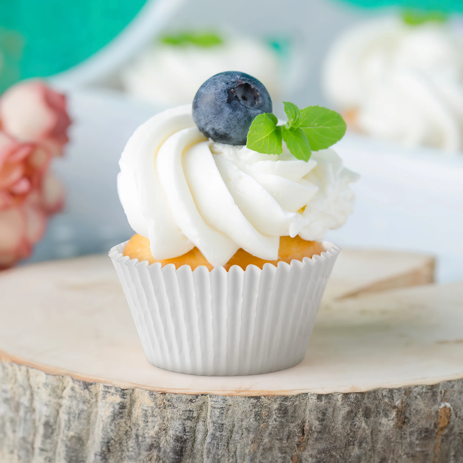 

100 Pcs Baking Cups Parchment Paper Cupcake Liner Mini Liners Muffin for Holders