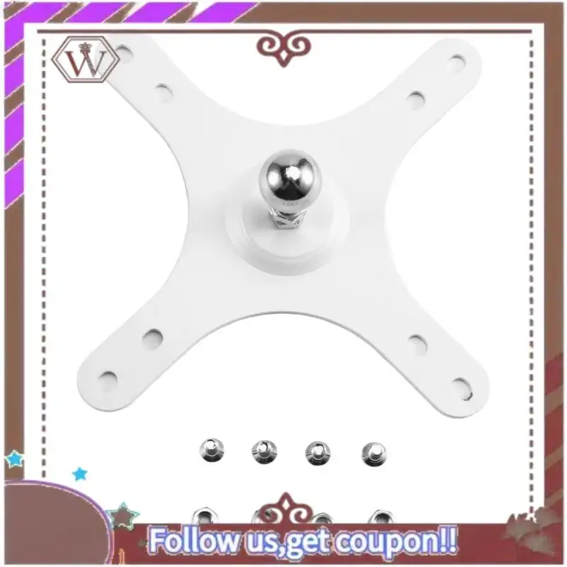 ABBG-المحمولة رصد تصاعد قوس لوحة VESA 17 مللي متر الكرة إلى 100X100mm 75X75mm قاعدة جدار جبل مجموعة حامل الأبيض