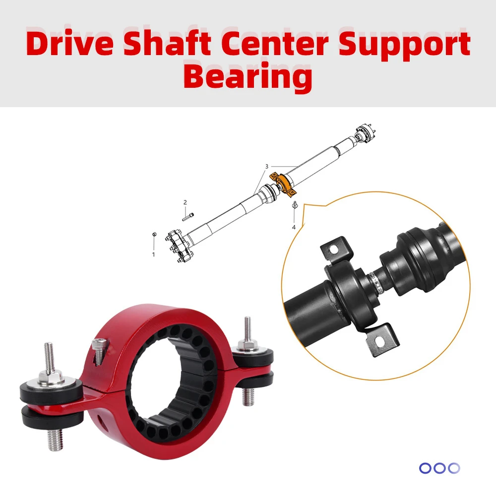 

Upgrade CHR03A0 Driveshaft Center Support Bearing Carrier For Dodge WD Durango 2011+for Jeep WK2 Grand Cherokee 2011+ 52853646AE