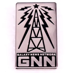 Galaxy-News-Network Hard Enamel Pin RPG Game Brooch Badge Gamer Jewelry Gifts