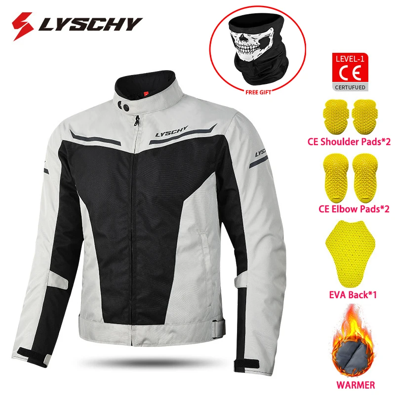 

Мотоциклетная куртка для верховой езды, защита от падения для мужчин, ветрозащитная зимняя теплая мотоциклетная куртка, противоударное водонепроницаемое снаряжение для верховой езды