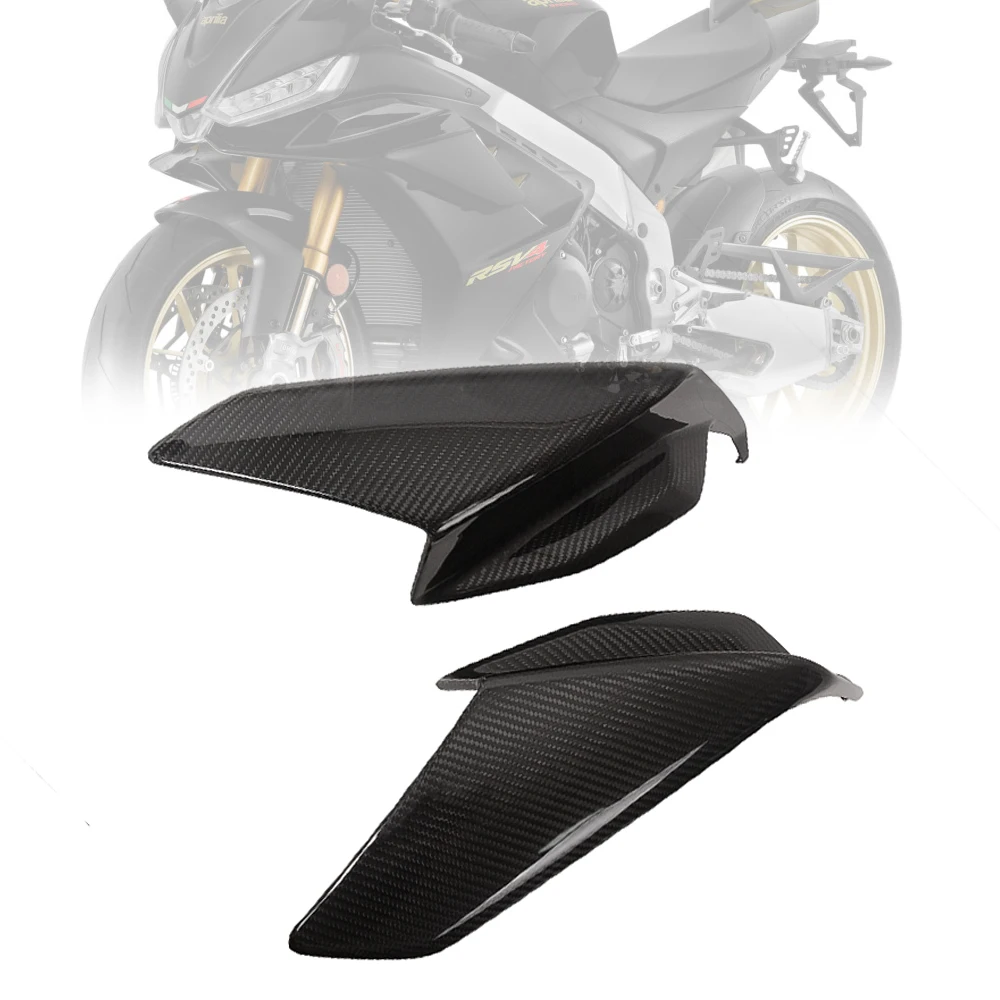 

Motorcycle Carbon Fiber Side Fairings Outer Gloss Twill Accessories For Aprilia RSV4 2021 2022 2023 2024