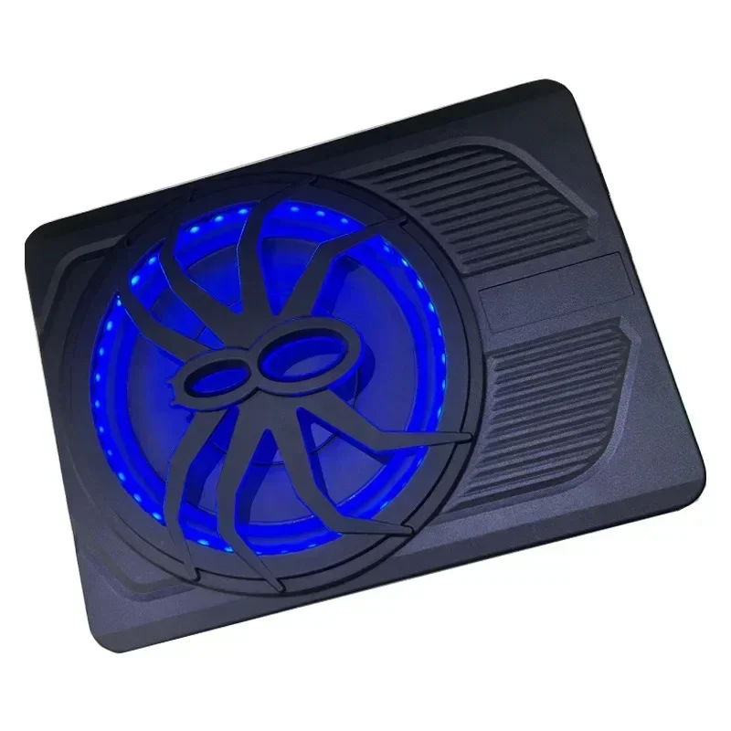 Durable Aluminum Alloy 10-inch Car Audio Modified Ultra-thin Subwoofer 800W High-power Active Car Small Steel Cannon view 2