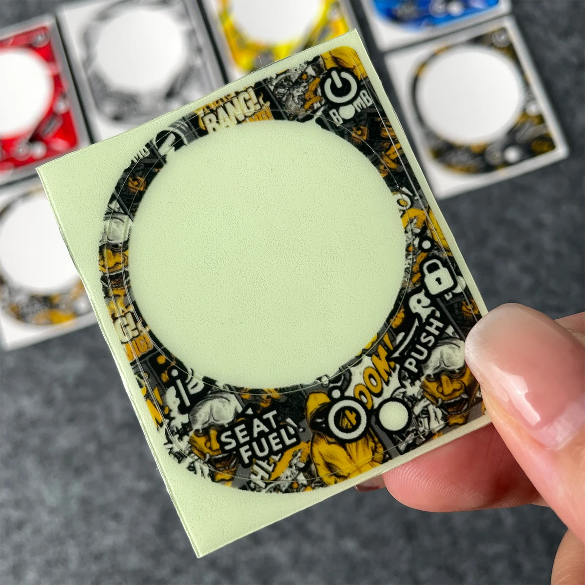 Для PCX 150 FORZA 300 350 ADV 150 аксессуары для мотоциклов, наклейки, крышка запуска двигателя, светоотражающие наклейки на отверстие для ключей для мотоцикла