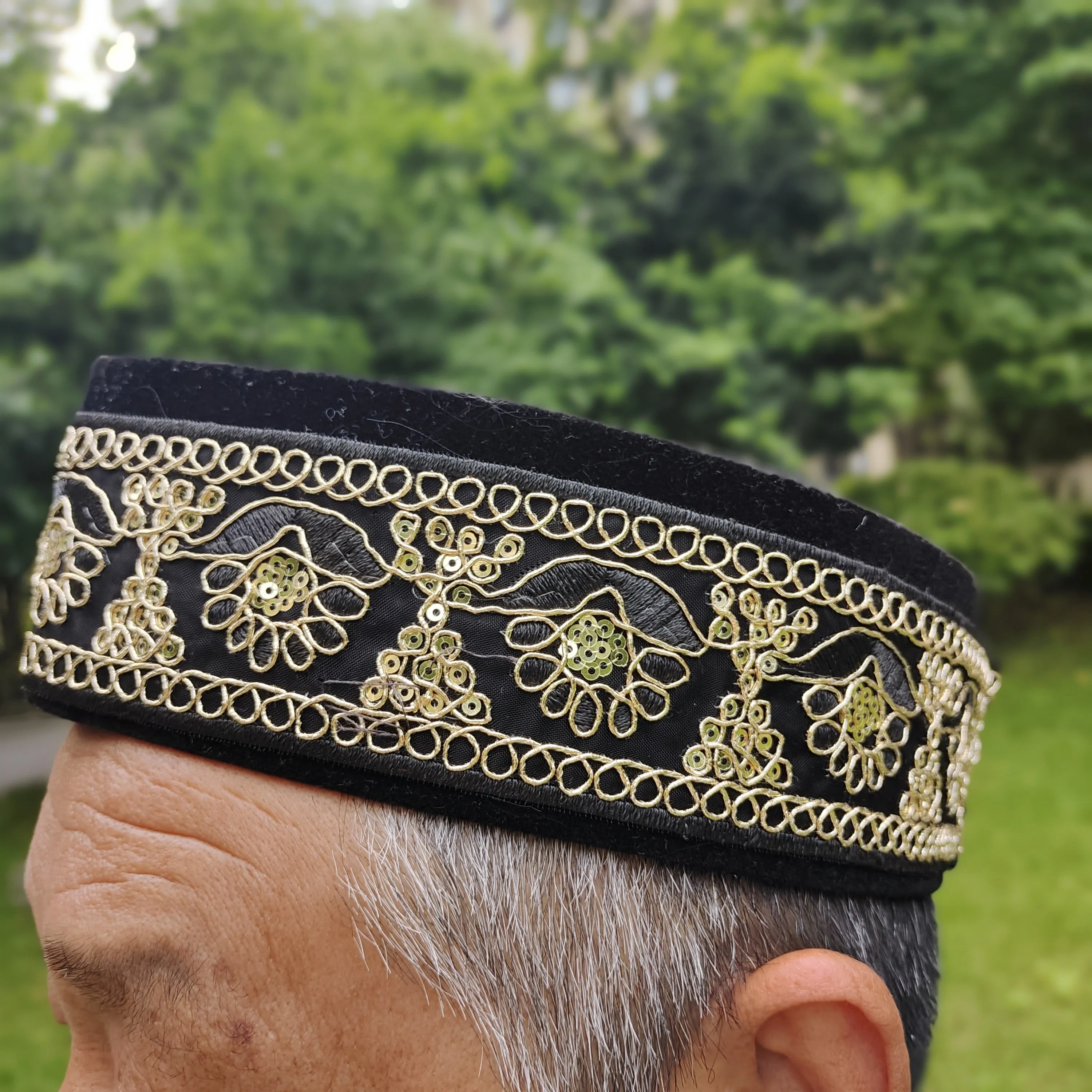 Muslim Men Boat Hat Malaysian FreeShipping Cap Prayer Kufi Islam Bonnet Hijab Saudi Arabia Turban Headwraps New Fashion 2023