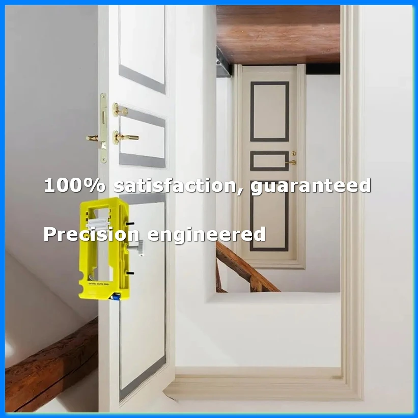 

Door Hinge Template Door Hinge Router Template Removable Inserts Included Cabinet Hinge Jig Stable Fit for 3-5in Length-A23R