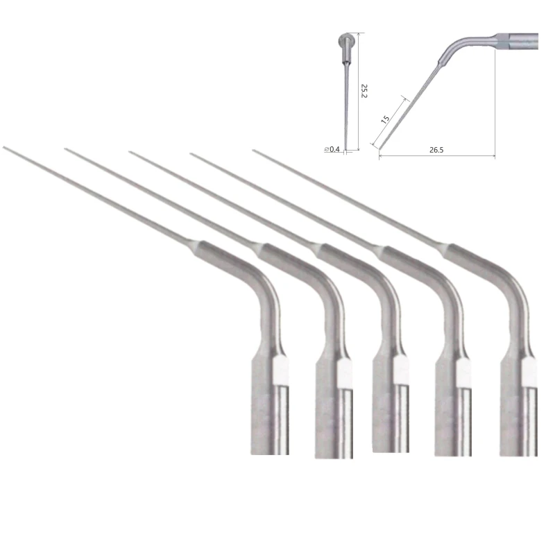 Pièce à main de détartreur à ultrasons E4 pour soins bucco-dentaires, pointe endodontique dentaire, EMS, pic de calcul, élimination du remplissage