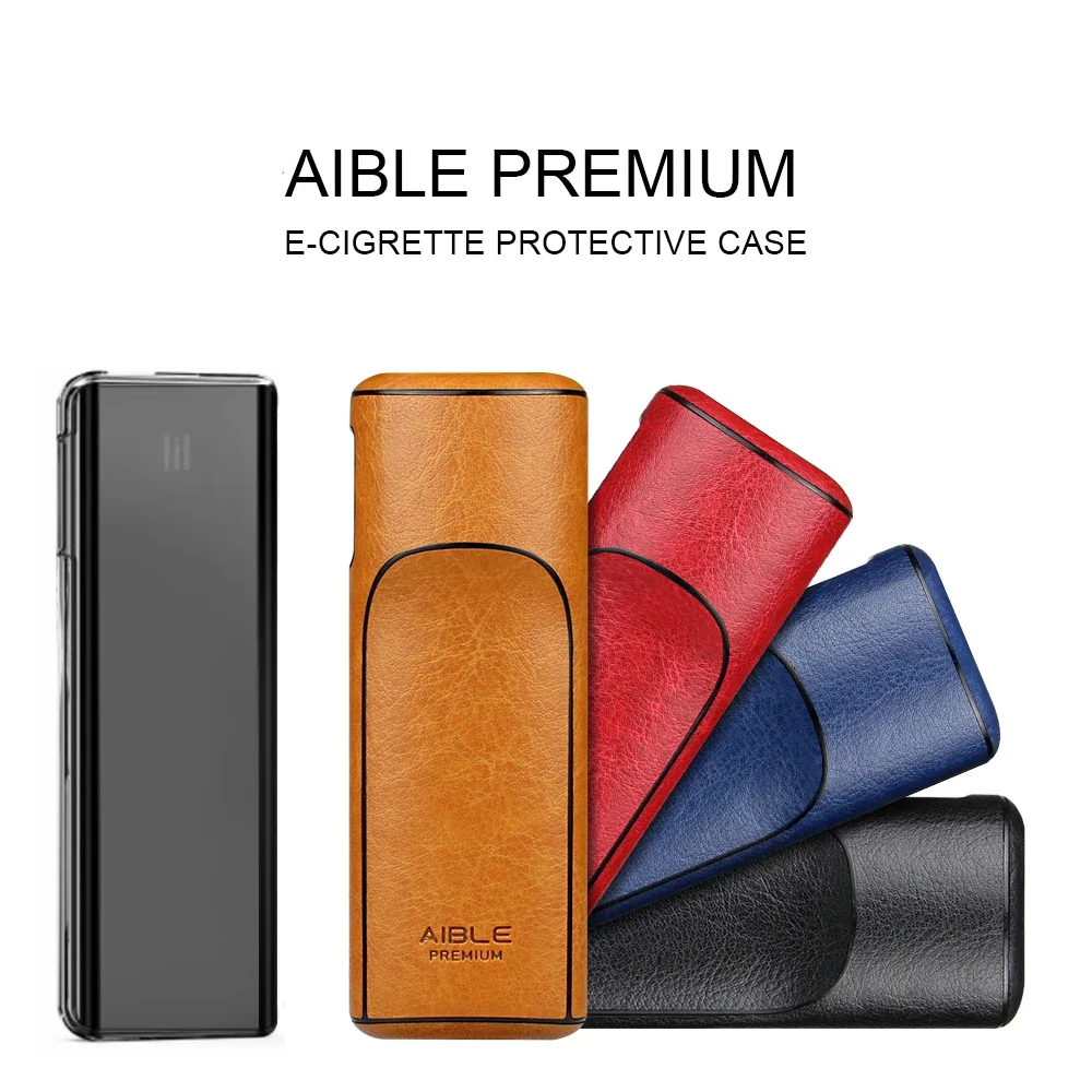 JINXINGCHENG 4 Colors Case for LIL AIBLE PREMIUM Replaceable E Smoking Box for IQOS Aible Premium Cover Shell