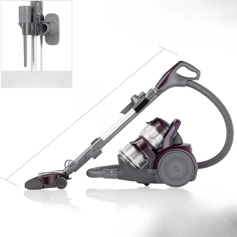 L L #   Para Aspiradora Compacta Sin Bolsa Ligera, HEPA, Varita Telescópica Extendida, Cable Retráctil