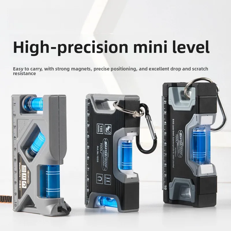 Magnetic Spirit Level, High Accuracy Horizontal Measuring Ruler, Decoration Flatness Inspection