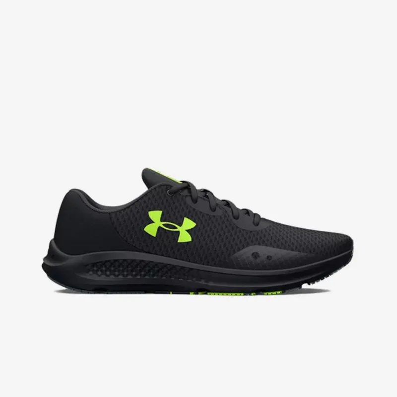 Under Armour Men Charged Pursuit 3 Running Shoes 3024878-006 Mesh Upper Charged Cushioning Sports Sneakers