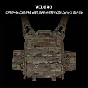 OPHIDIAN ARC 下部プレートアクセサリー 3穴サイドキックホルスターパッド、MOLLEレッグストラップ ハンティングエアライフルクイックドロー 8 best sales サイドプレート - №4