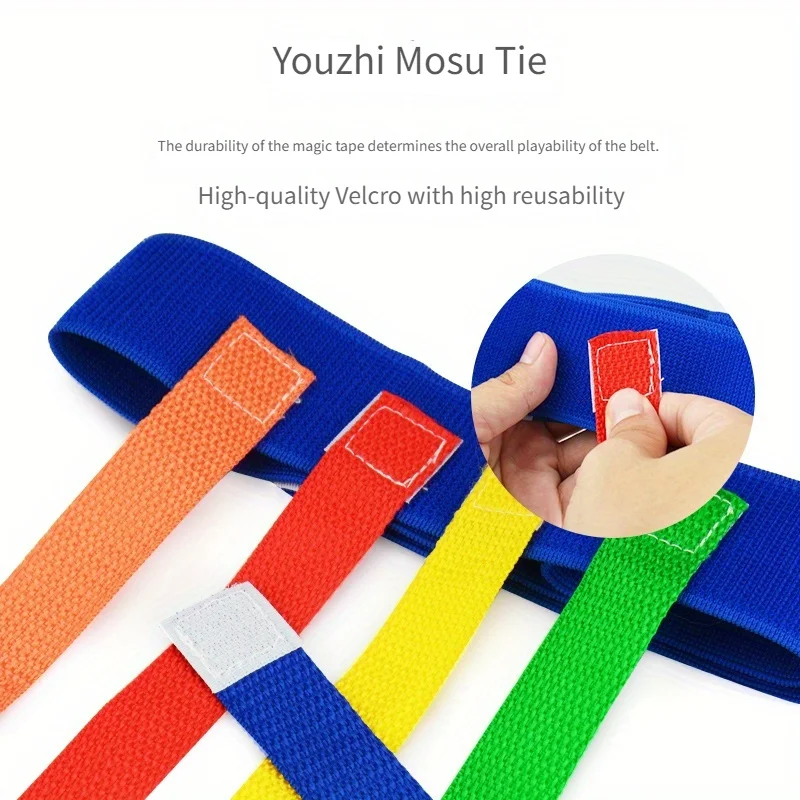 Catch Tail Props Outdoor Funny Game Toy Belt Kindergarten Collective Game Pulling Tail Parent-child Teamwork Game Skill Training