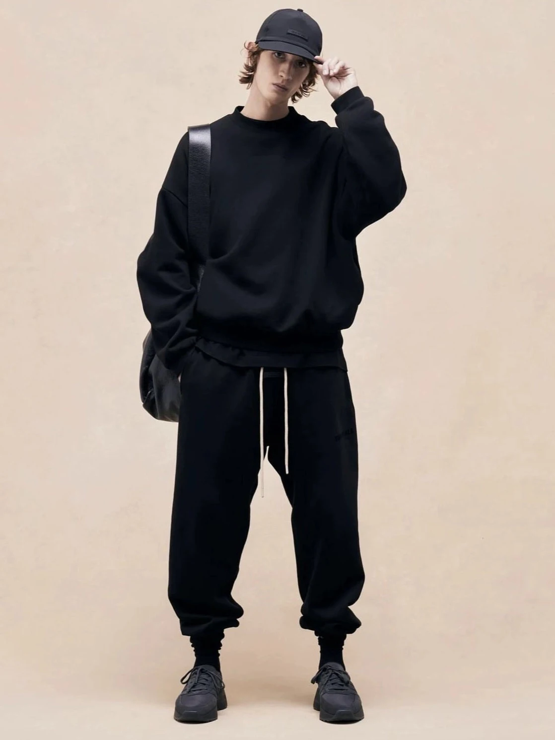 24ss High Quality Jogging Pants Hip hop Drawstring Pants Fashion Rubberzied Letters Hip hop Loose Unisex Cotton Sweatpant