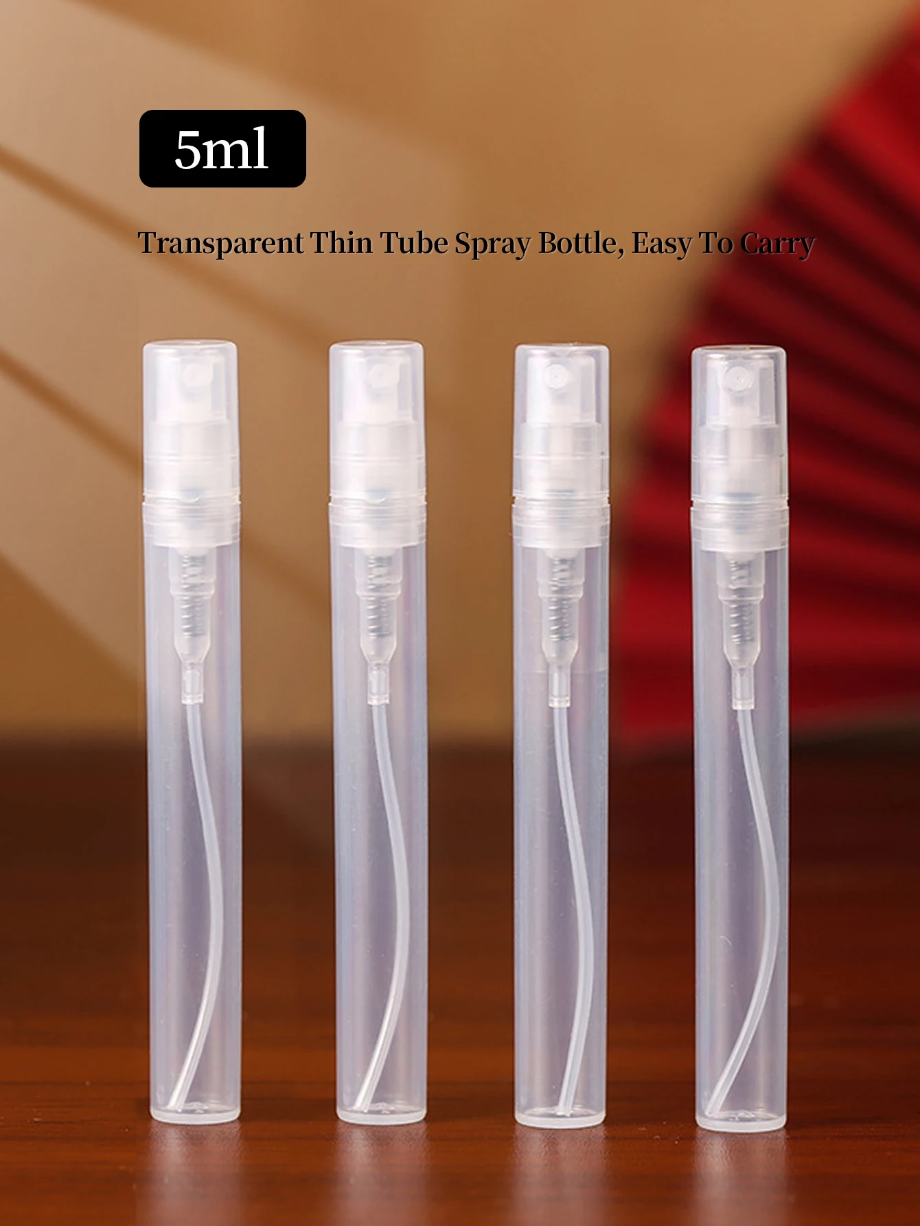 10/20/50 stücke 5 ml Parfüm Abgabe Flasche High-End Mini Kunststoff Spender Probe Kleine Leere Flasche spray Flasche Reise Tragbare – Detail 1