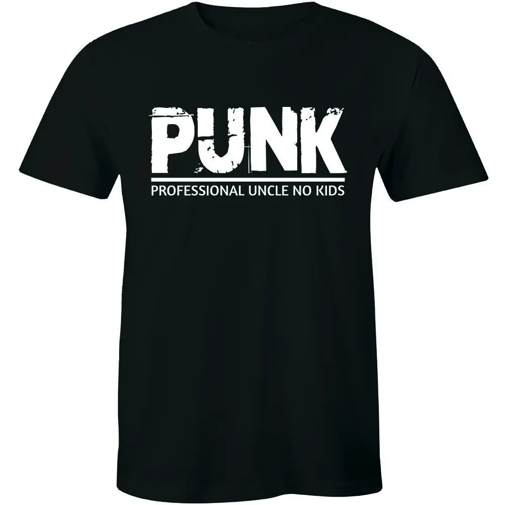 

PUNK Professional Uncle No Kids - Funny Funcle Shirt Men's T-shirt Gift Tee