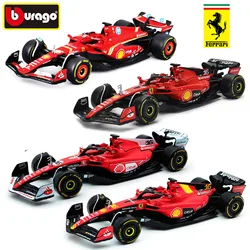 Bburago 1:43 Mercedes-AMG W14 W15 SF1000 #16 #5 Racing Formula Car Static Simulation Diecast Alloy Model Car