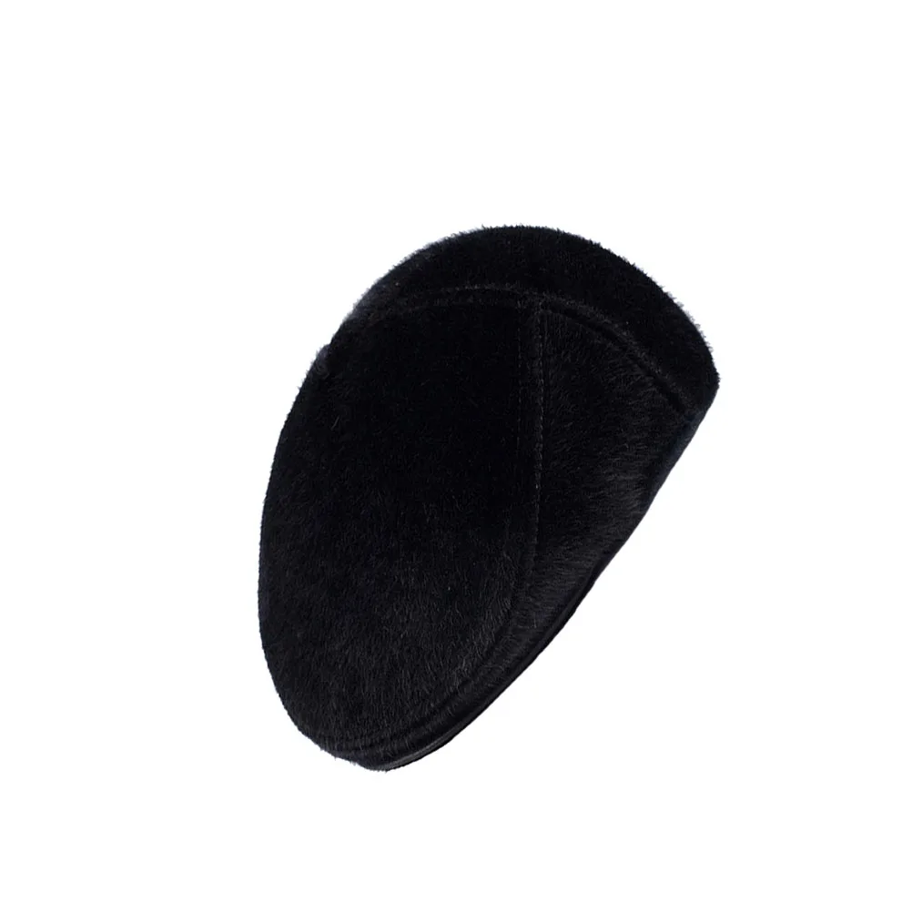 

Ear-protecting Baseball Cap Beret Hat French Hats for Men Vintage Black Berets Warmer