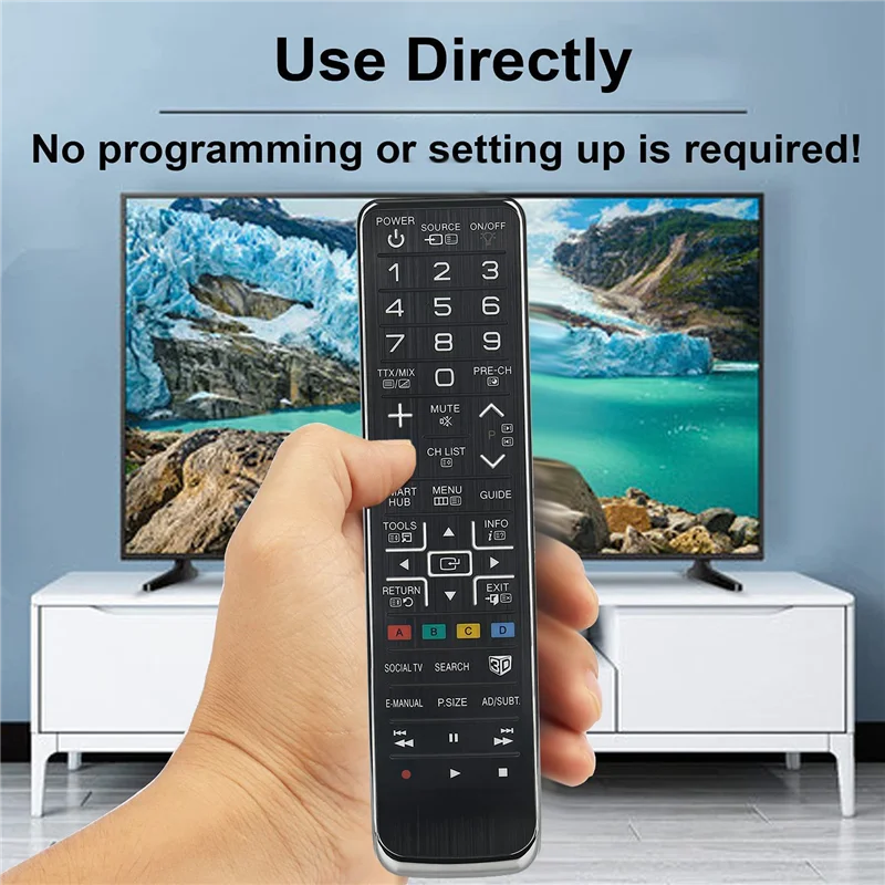 Mando a distancia de repuesto para televisor Samsung, Control remoto de reemplazo para TV LED LCD, Plasma 3D, UE40D8000YU, PS51D8000FU, UE55D7000LU, UE55D8000YU, AA59-00543A