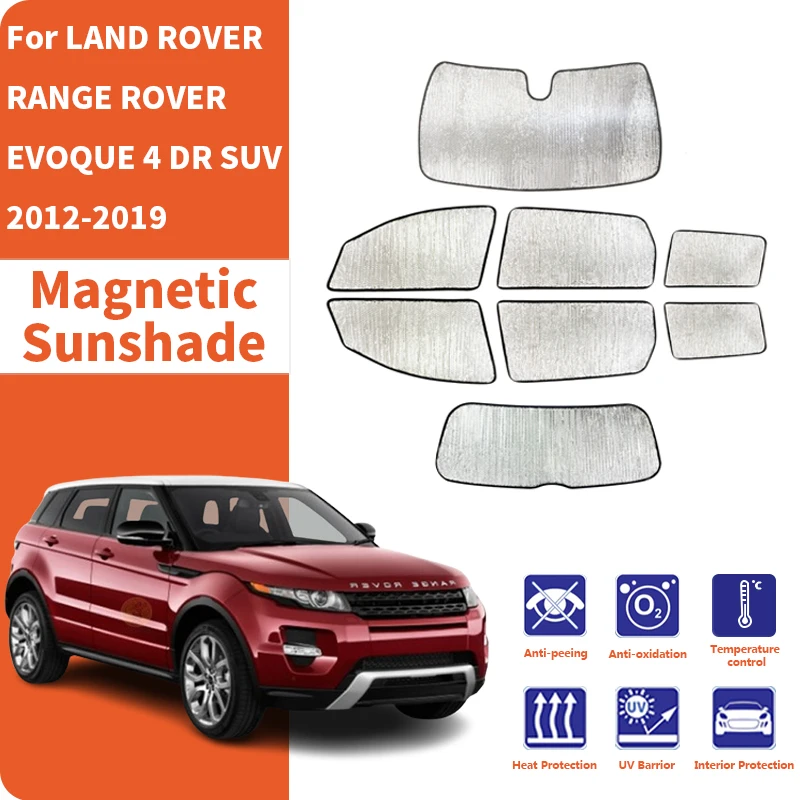 Car Window Sunshade Anti Car Sun Window Visors Sunshade Covers Accessories For LAND ROVER RANGE ROVER EVOQUE 4 DR SUV 2012-2019