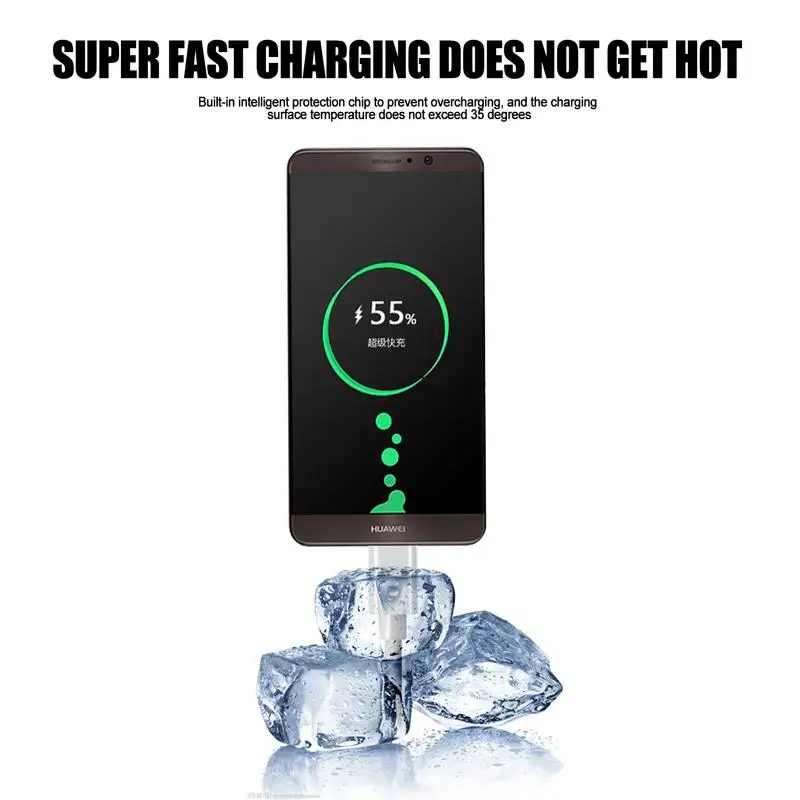 Cable USB tipo C de carga rápida 5A, Cable de datos de carga rápida