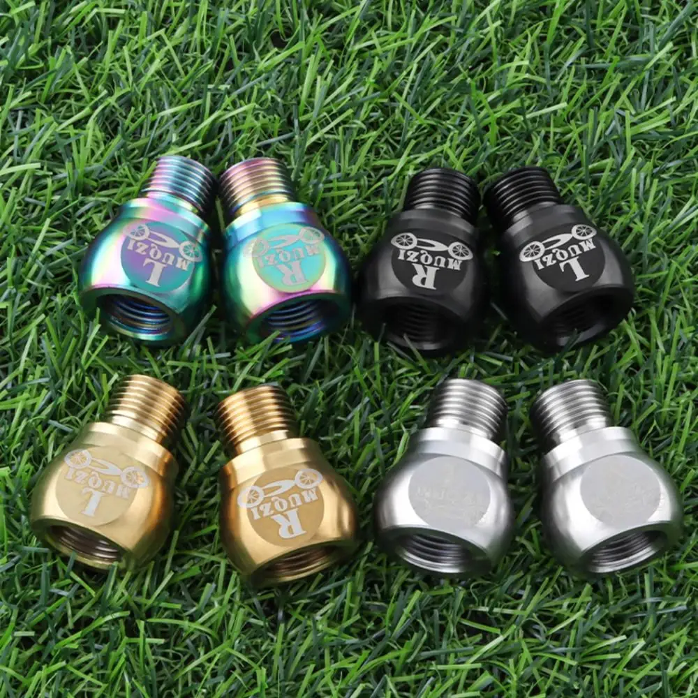 1 زوج رشاقته دواسة موسع الفولاذ المقاوم للصدأ 20 مللي متر دواسة الدراجة المحور تمديدات مستقرة خفيفة الوزن دراجة دواسة تمديد البراغي #2