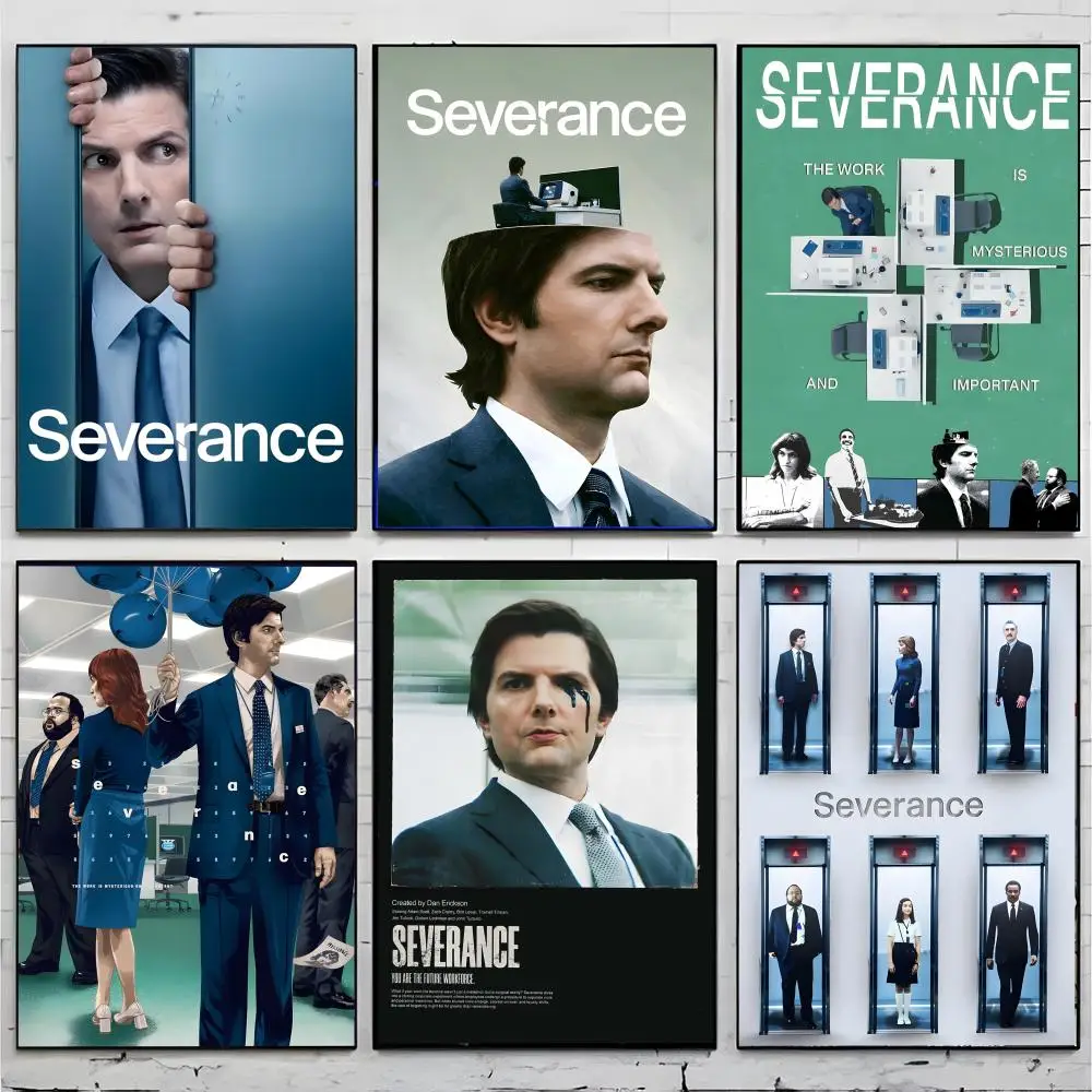 workplace drama poster S-Severance Poster Premium Decor Art & Gift for Household Lounge Home Ornaments